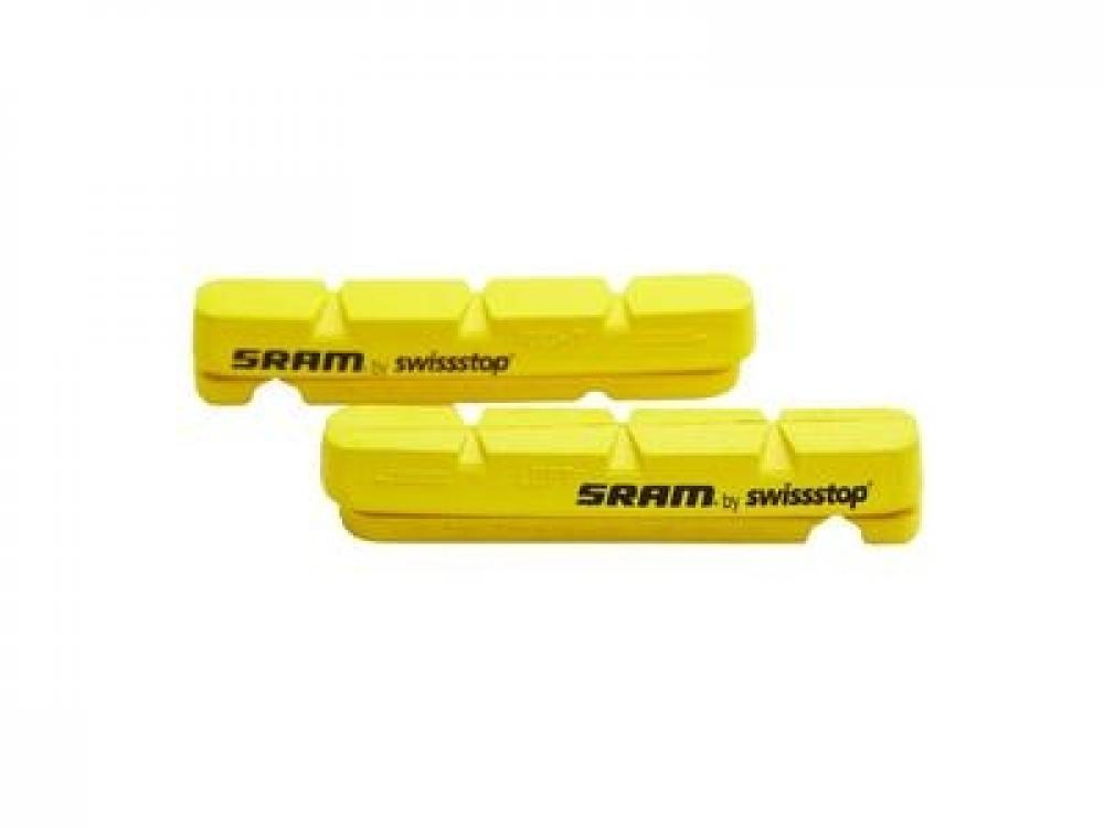SRAM Bremsbeläge Road gelb - Standardbeläge für Rival, Force, RED & Shorty Ultimate, gelb