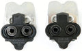 Shimano SPD Schuhplatten SM-SH51 mit Schrauben und Gegenplatte - Sicherer Klick für SPD-Pedale