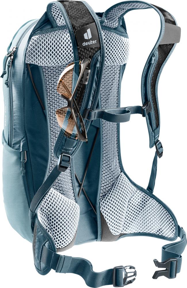 Deuter Race Air 10 Fahrradrucksack 10 Liter Weiß - Leichter Bike-Rucksack für Mountainbiker