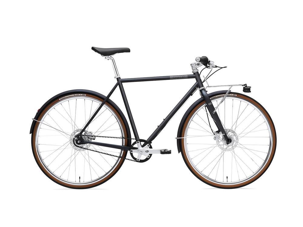 Creme Cycles Ristretto Bolt - 8-Gang Riemenantrieb, Cityrad Carbon Gray