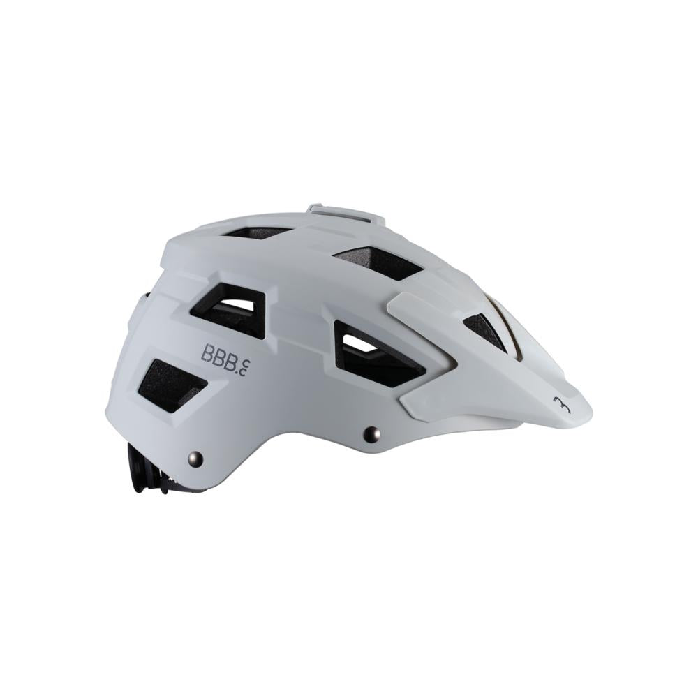 BBB Cycling BBB Helme Nanga M (54-58cm) matt grau - sicherer MTB-Helm mit extra Schutz