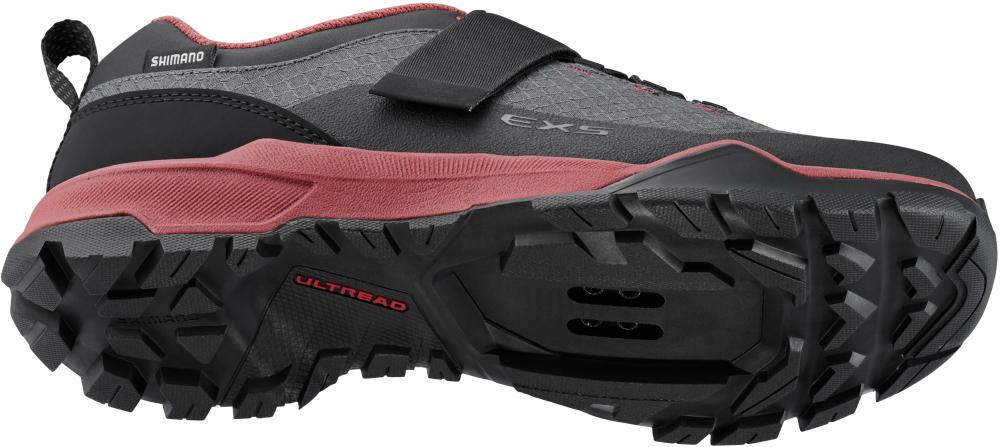 SHIMANO Fahrradschuhe EX500W Damen Touring SPD Größe 43 Damenleisten Schwarz