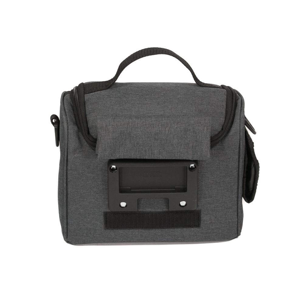 Haberland Lenkertasche 5l Siebensachen anthrazit - praktische Lenkertasche für Alltag und Tour