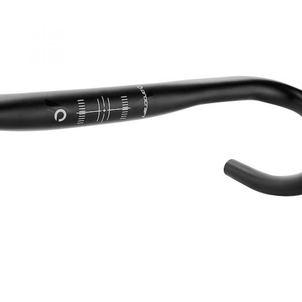 Procraft Gravel Pro II Lenker 460 x 31,8 mm Schwarz - 10° Flare für Stabilität und Kontrolle