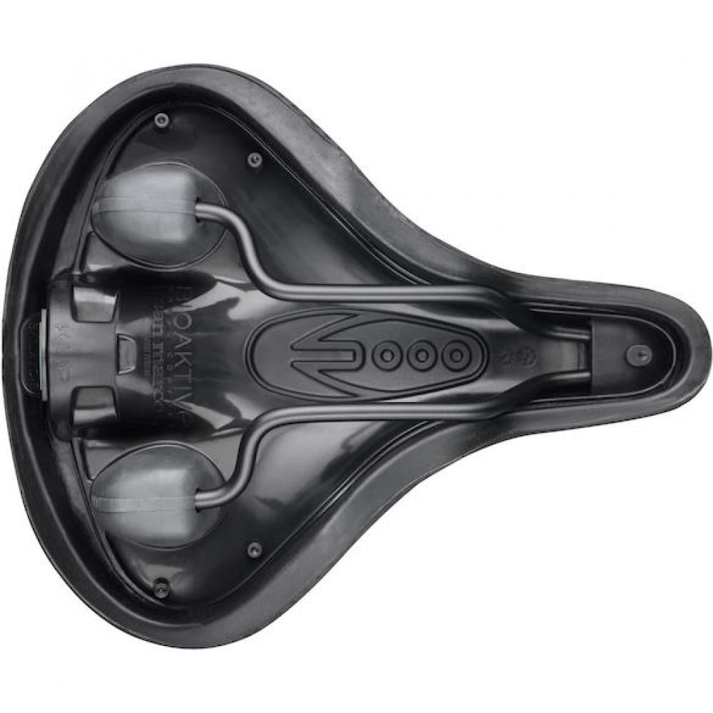 Selle San Marco Sattel City Gel 220 x 269 mm Schwarz - maximaler City-Komfort