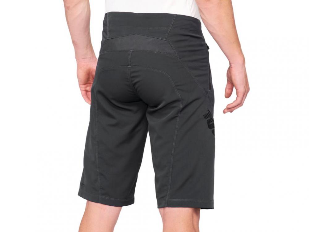 100% Airmatic Shorts charcoal 30zoll