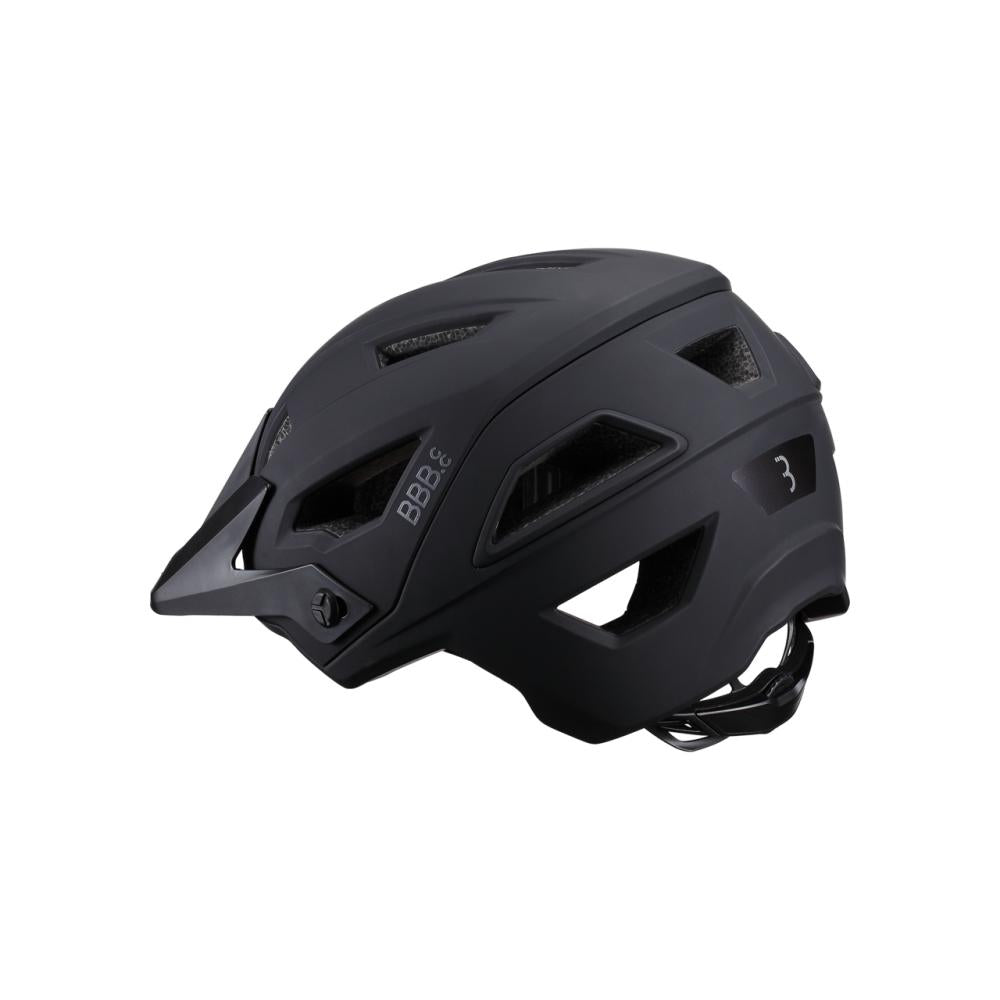 BBB Cycling BBB Helm Shore M (54-58cm) matt schwarz - sicherer MTB-Helm für Trail & Enduro