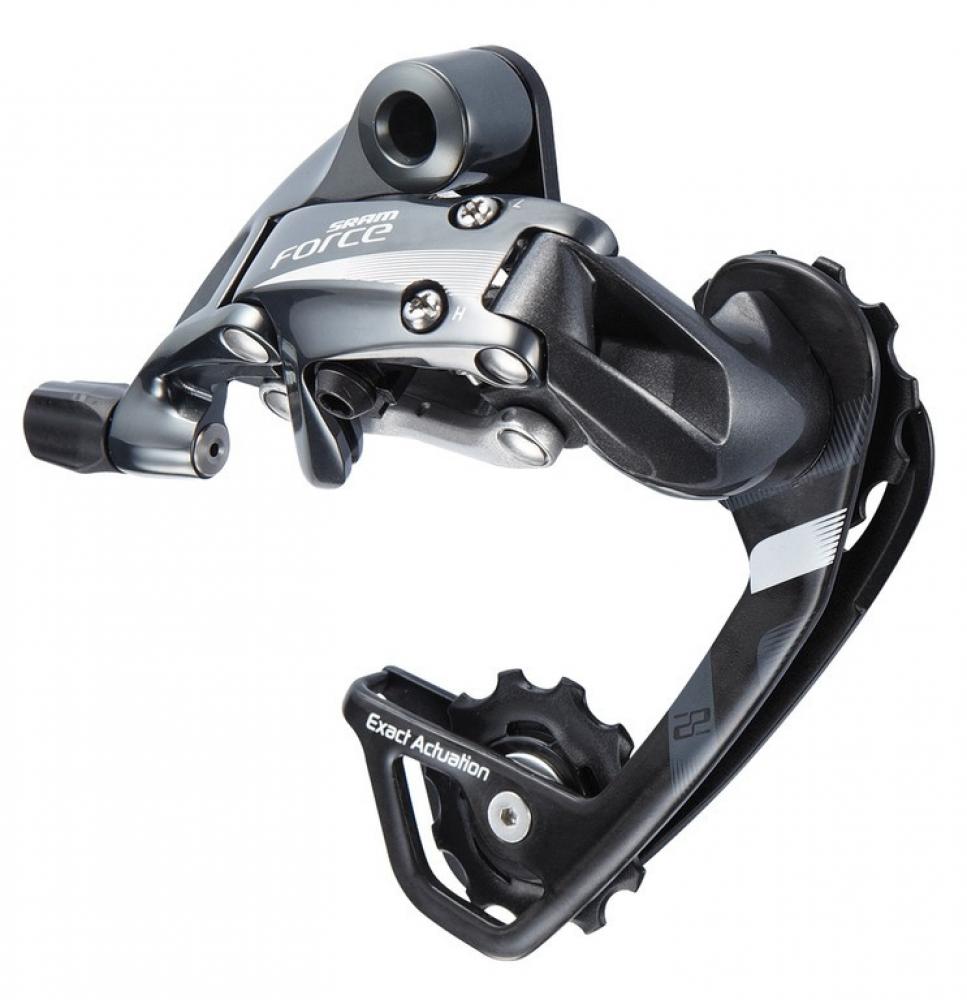 SRAM Force 22 Schaltwerk kurz für Rennrad, präzise 11-fach Schaltung.