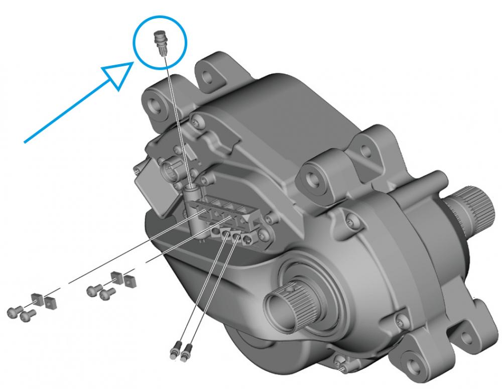 SHIMANO Steckerattrappe für CAN-Port SHIMANO E-BIKE SYSTEMS DU-EP801, DU-EP600 - 801,