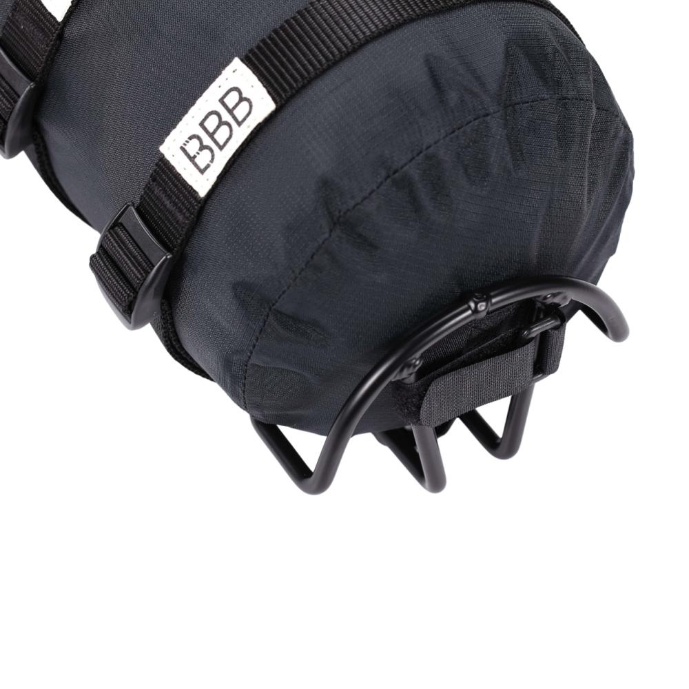 BBB Cycling fahrradsatteltasche Stack Pack 30x14x14 cm 4L schwarz - wasserdichte Rahmentasche