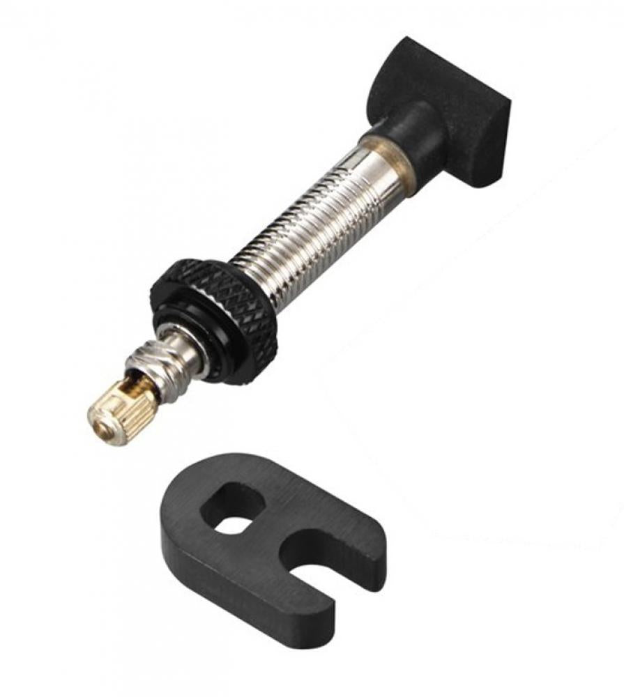 SRAM Tubeless Universal Ventil MTB - inkl. Ventilwerkzeug, austauschbarer Ventilkern, ca. 31 g