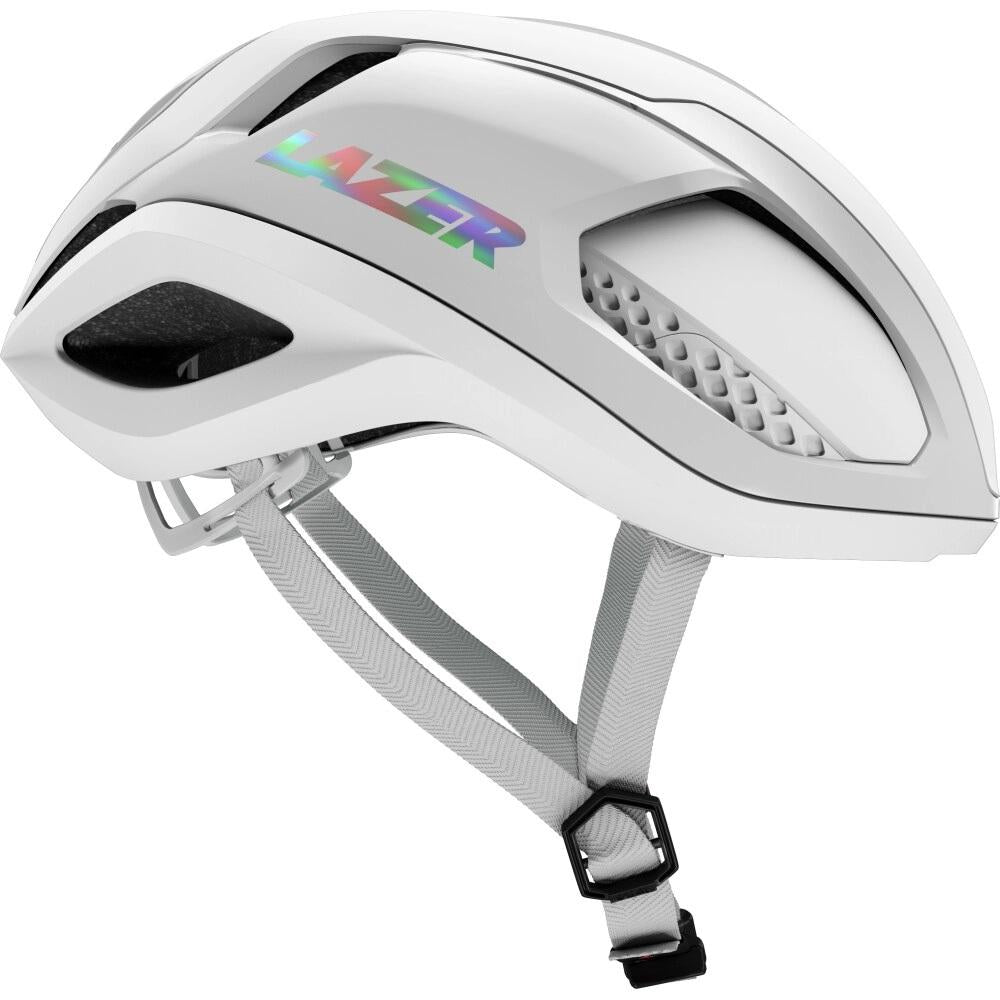 LAZER Helm Vento KinetiCore Road Pure White (S) - aerodynamischer Rennradhelm