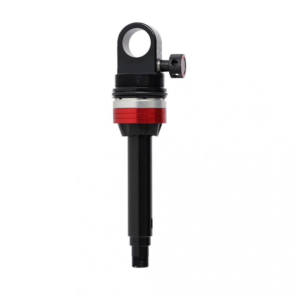 Rockshox RS Dämpfer Schaft Vivid C1+ (2024+), schwarz/rot, 37.5mm, für Mountainbike auf weißem Hintergrund.
