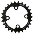 Schwarzes TA Kettenblatt Chinook 22Z, 64mm Lochkreis innen, für 10/11-fach Fahrradantriebe.