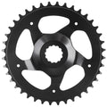 Schwarzes M-Wave E-Bike Kettenblatt aus Stahl, 42 Zähne, Direct Mount.