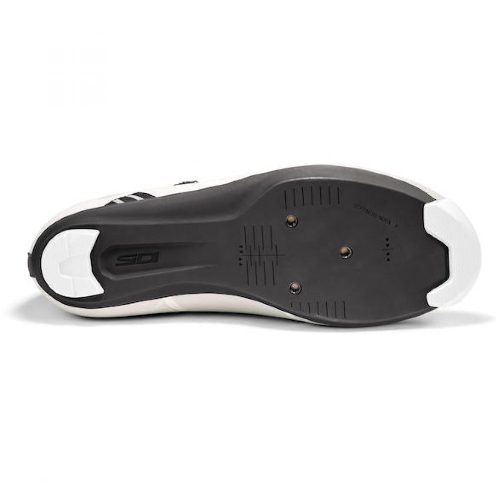 Sidi ROAD NIX white/black 42 Weiß/Schwarz - warmer Rennradschuh mit steifer Carbonsohle