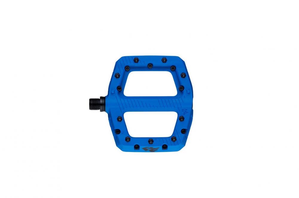 Race Face Chester Small Plattform-Pedal, blue - robustes Flatpedal für Trail & Enduro