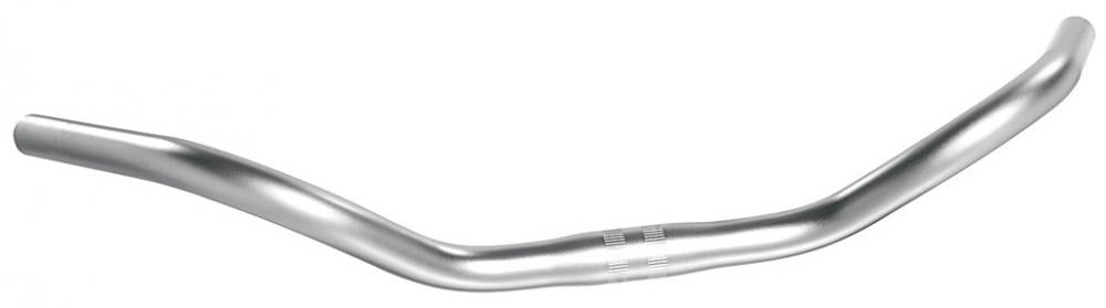 Ergotec Lenkerbügel Stuttgart Alu,Ø 25,4mm, 550mm, silber/eloxiert,68°