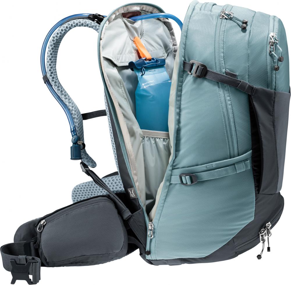 Deuter Trans Alpine Pro 26 SL Fahrradrucksack 26L Graphite - Mehrtagesrucksack für Alpenüberquerer