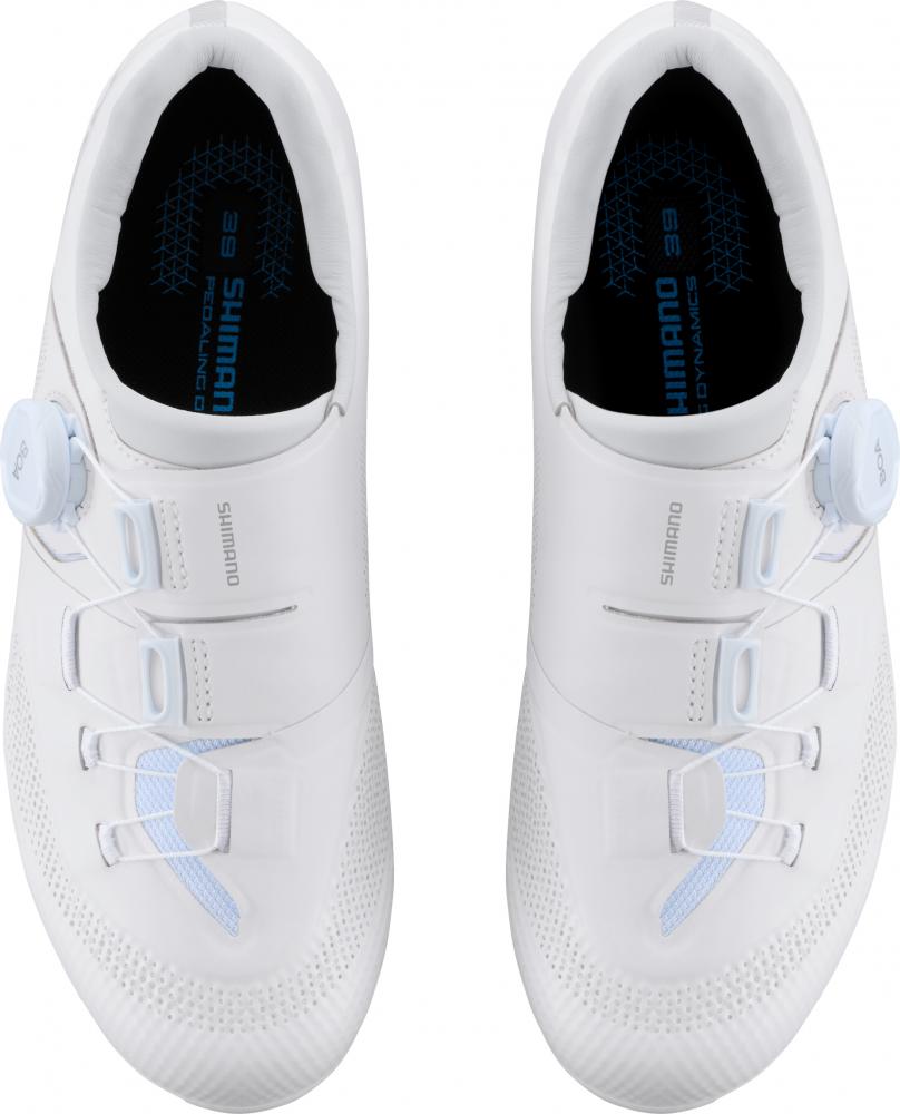 SHIMANO Fahrradschuhe RC503W Damen Road SPD-SL Fahrradschuhe Größe 36 Weiß