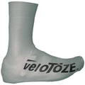 VeloToze Überschuh 2.0 lang silber S - wasserdichter aero Rennrad-Überschuh