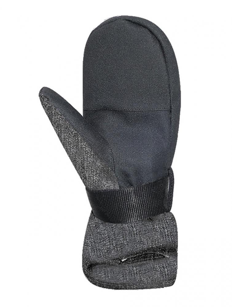 CHIBA Board Mitten - wasserdichte Primaloft Winter-Handschuhe, Größe 7, Hlgrau/weiß