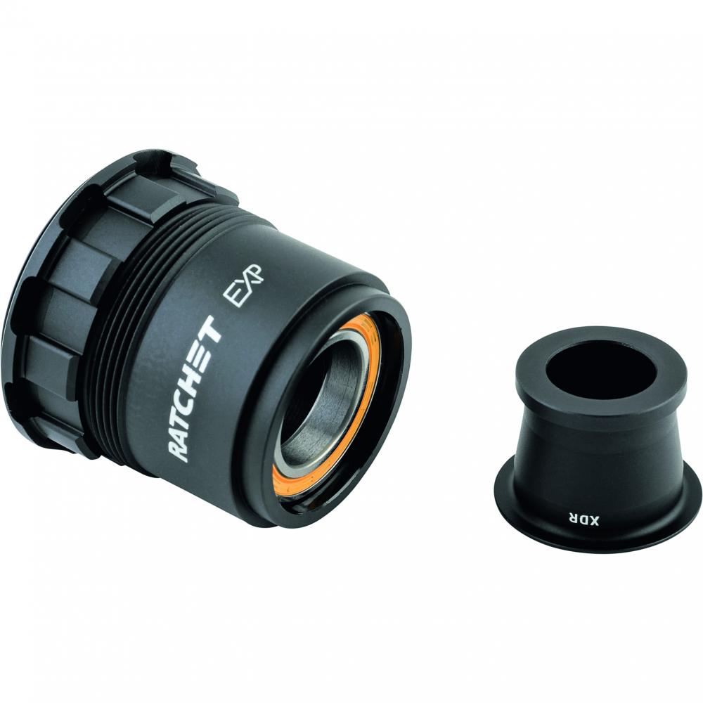 DT Swiss Freilauf/Rotor Umrüstkit SRAM Ratchet EXP 12 x 142 mm Schwarz - einfache Umrüstung - Naben Umrüstkits Freilauf