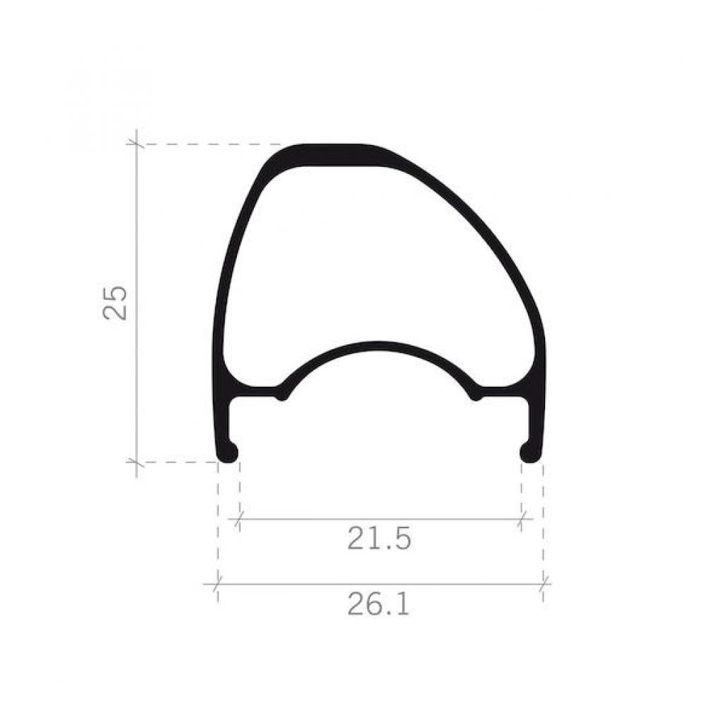 FSA Laufradsatz Non-Series Off-Road 29" 622 x2 1,5 mm Schwarz - leichter, tubelessfähiger MTB-Laufradsatz