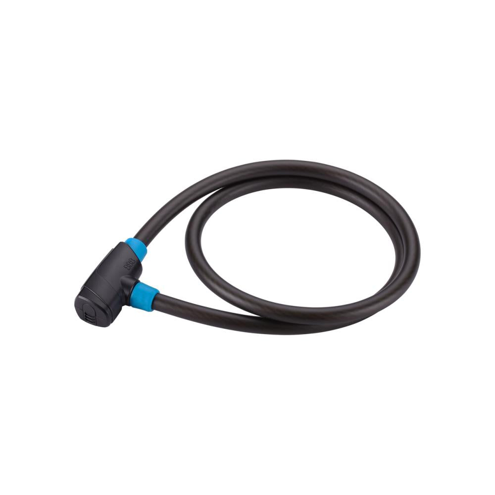 BBB Cycling Schloss PowerSafe 12mm x 100cm schwarz - robustes Kabelschloss für Alltag & Tour