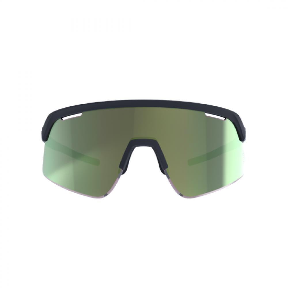 BBB Cycling Sportbrille Valor FLUX GREEN matt Einheitsgröße matt - klare Sicht für sportliche Einsätze