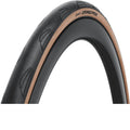 Continental Grand Prix E-25 Rennradreifen schwarz/braun mit Pannenschutz.