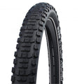 Schwarzer Schwalbe Johnny Watts 29x2.35 Fahrradreifen mit Stollenprofil und Reflexstreifen E-50.