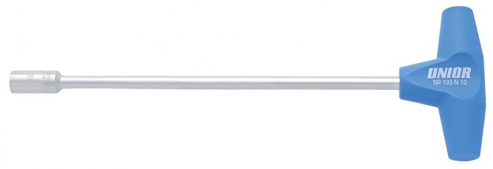 Unior Steckschlüssel mit T-Griff für Sechskantschrauben 10mm 193N