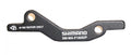 Shimano Scheibenbremsadapter SM-MA-F180S/P, vorne IS PM, für 180mm Bremsscheiben.