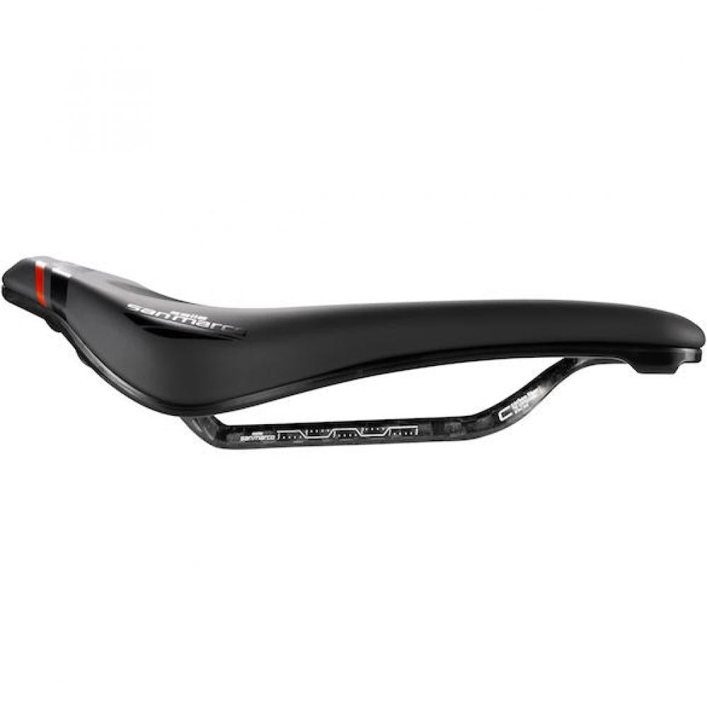 Selle San Marco Sattel Ground Shield Carbon FX 140 x 255 mm Schwarz - MTB-Komfort und Schutz
