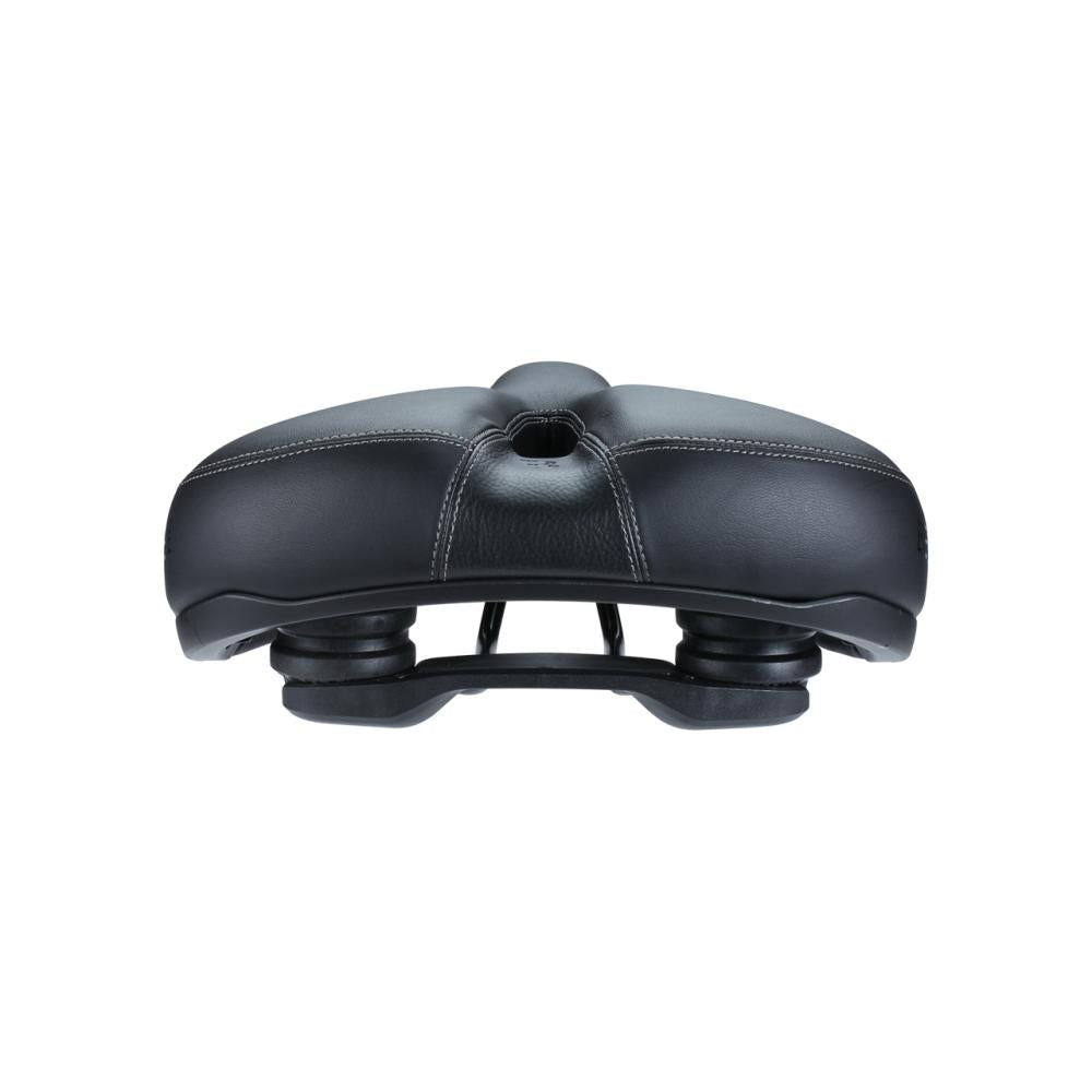 BBB Cycling BBB sattle SoftShape Relaxed anatomic 205 schwarz - komfortabler City-Sattel für entspannte Haltung
