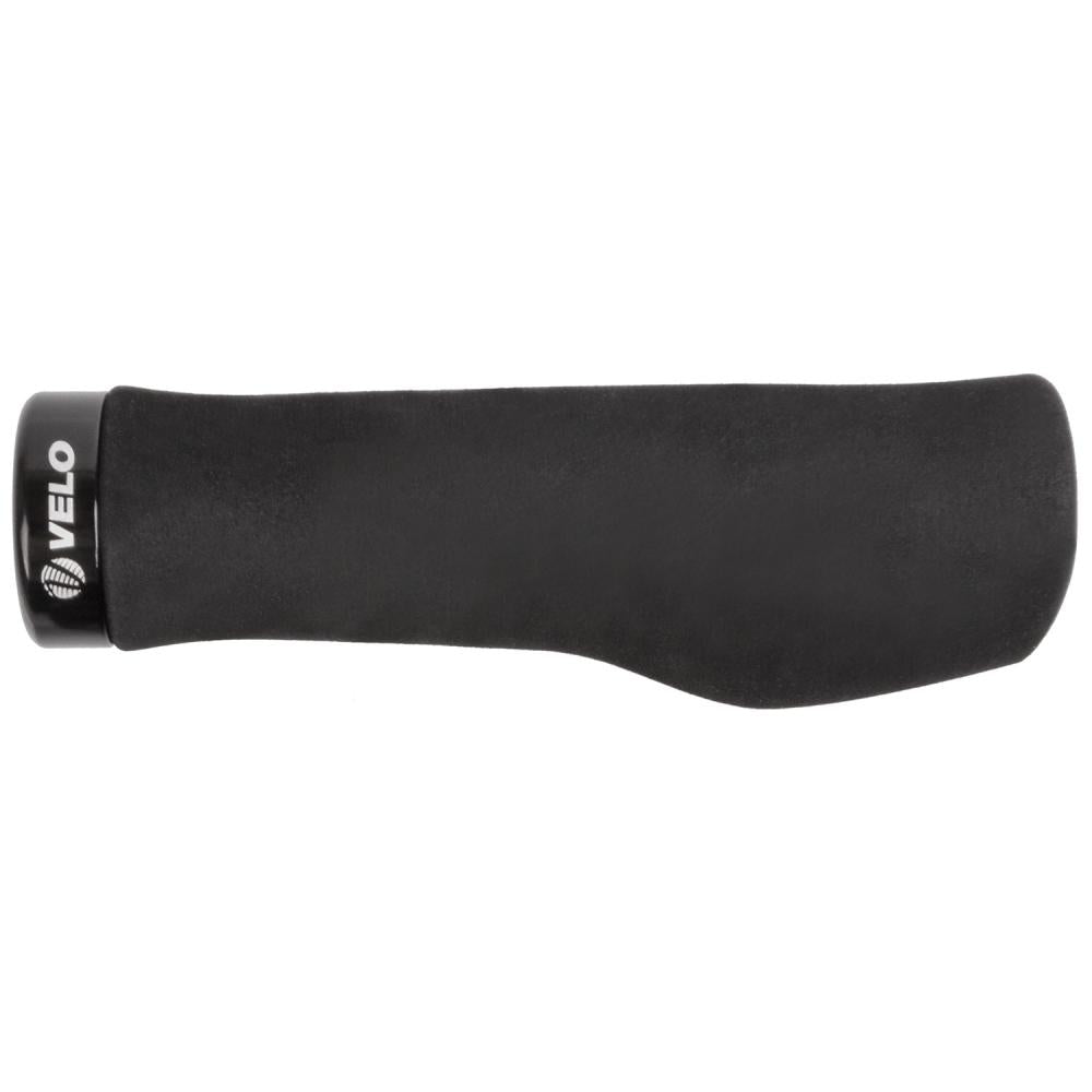 Velo Ergo EVA D3 Fahrradgriffe schwarz 131 mm ergonomisch leicht 85 g Paar Lenkergriffe rutschfest