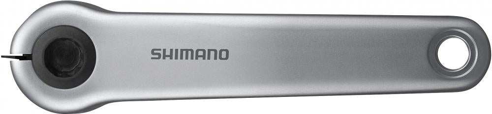 SHIMANO Kurbelarm E-BIKE SYSTEMS FC-E6100 links - 170 mm, Silber