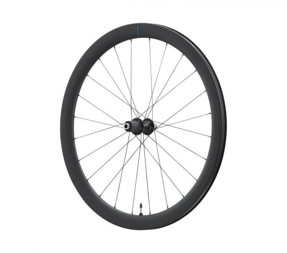 SHIMANO Hinterrad WH-RS710 C46 TL Laufrad - Rennrad Hinterrad 28" 24 Loch Center-Lock 142x12 mm