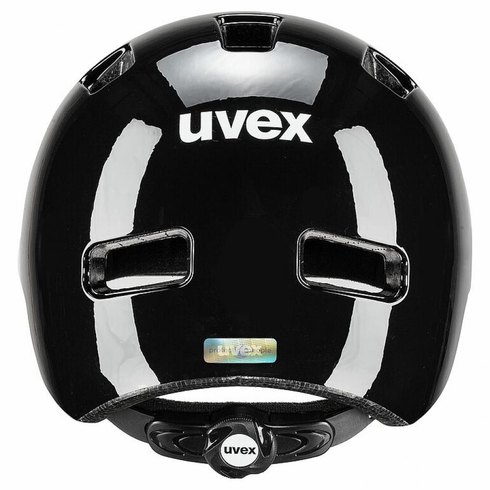 uvex hlmt 4 Kinder-Fahrradhelm - Leicht, individuell anpassbar, waschbare Innenausstattung, 10 Belüftungsöffnungen, Black, Größe 55-58 cm