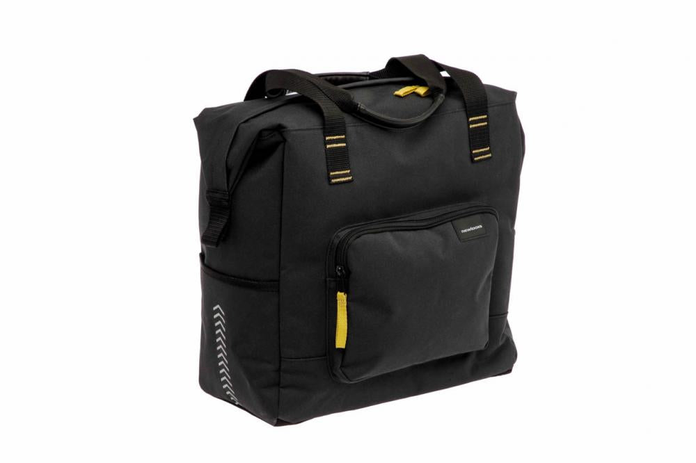 New Looxs Radtasche Tulum Camella Black 24 l Black - praktische Einkaufstasche fürs Fahrrad