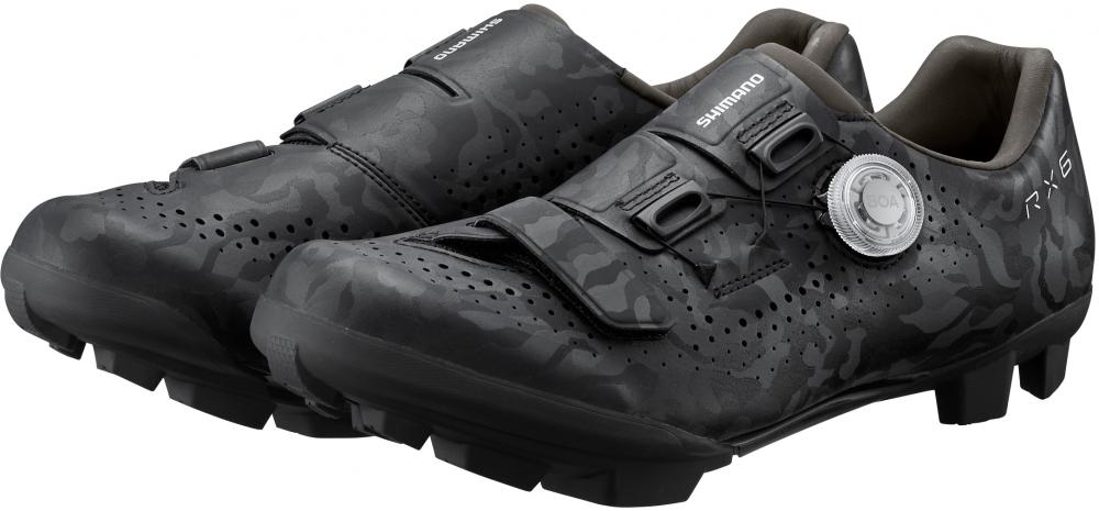 SHIMANO RX600 Fahrradschuhe Herren/Damen Gravel SPD, Größe 41, Schwarz