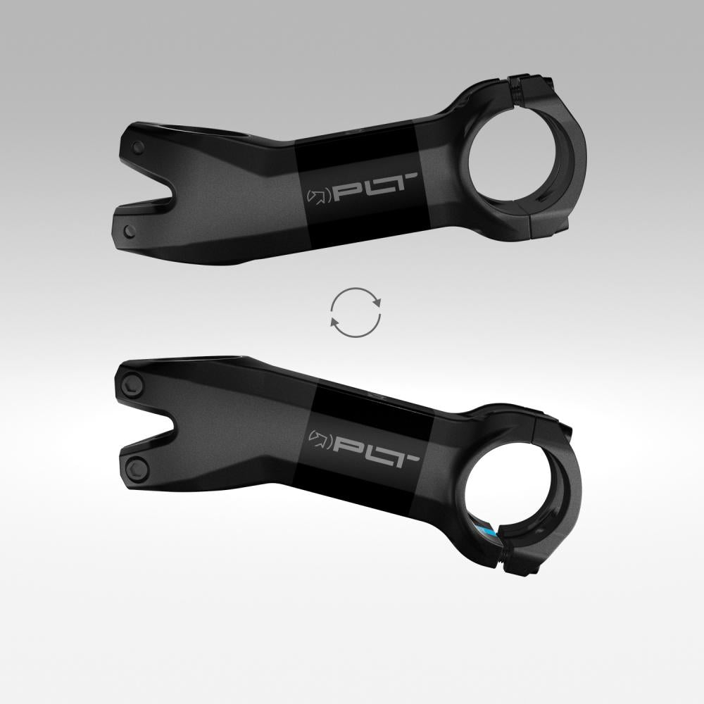 PRO Vorbau PLT, Schwarz, 31.8mm, +/- 17°, 90mm, Größe 31 - sportlich & steif