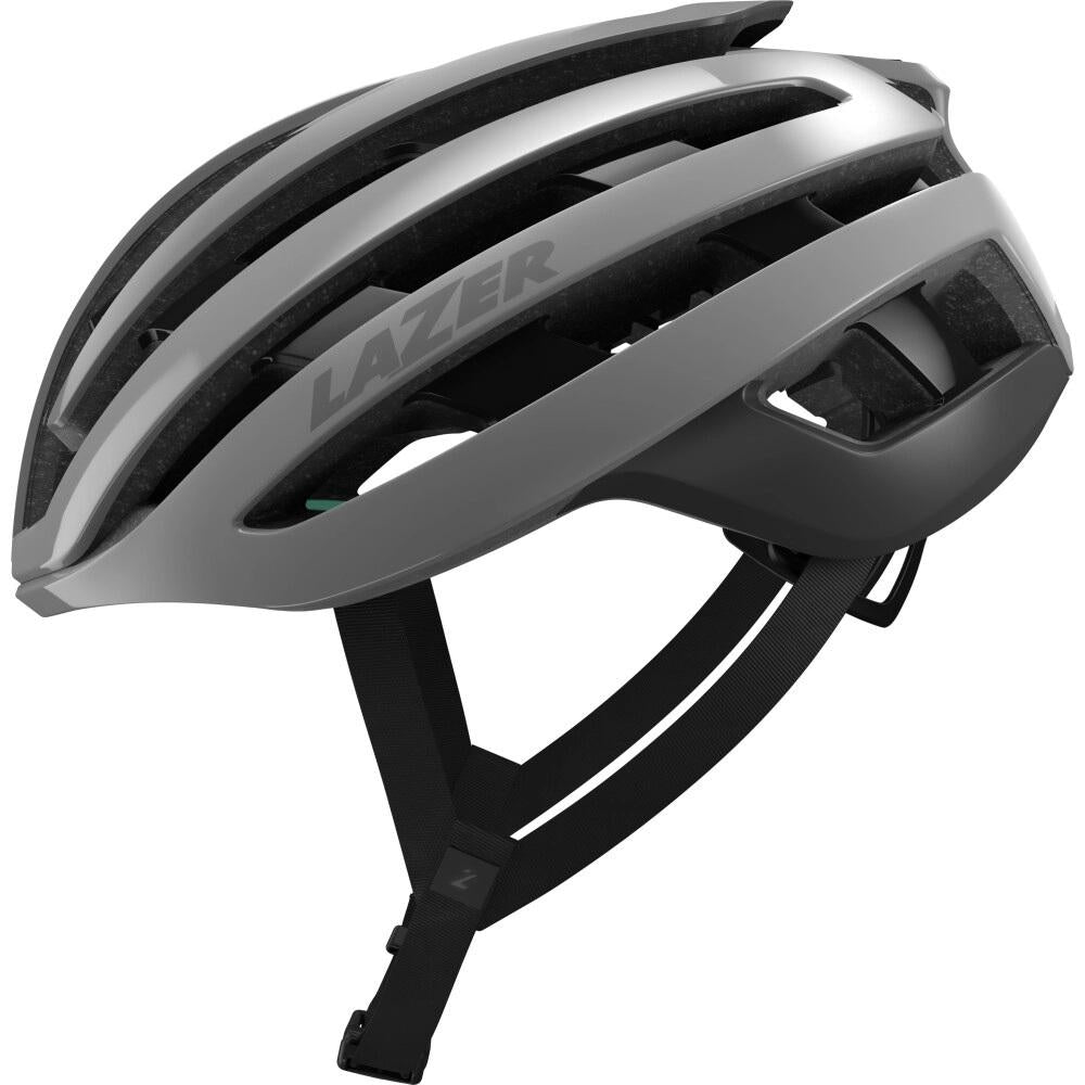 LAZER Z1 KinetiCore Rennradhelm harbor grey - ultraleicht mit Top-Belüftung