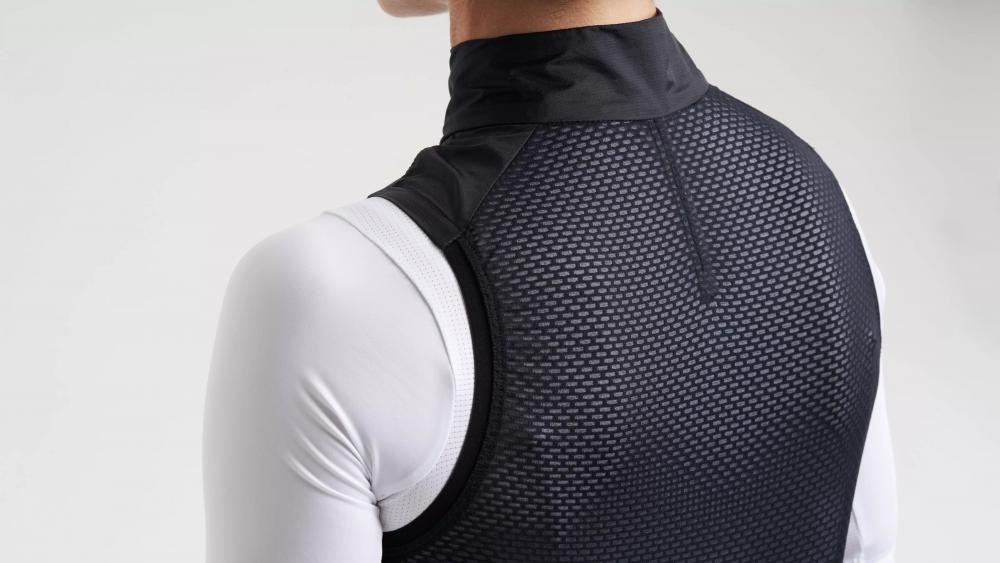 PRIME WIND VEST WMN BLK M - Bekleidung
