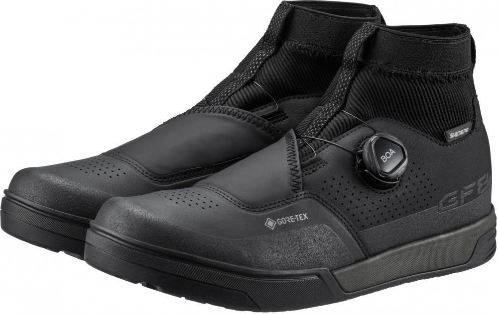 SHIMANO Fahrradschuhe GF800GTX Herren/Damen MTB FLATPEDAL 39 Schwarz