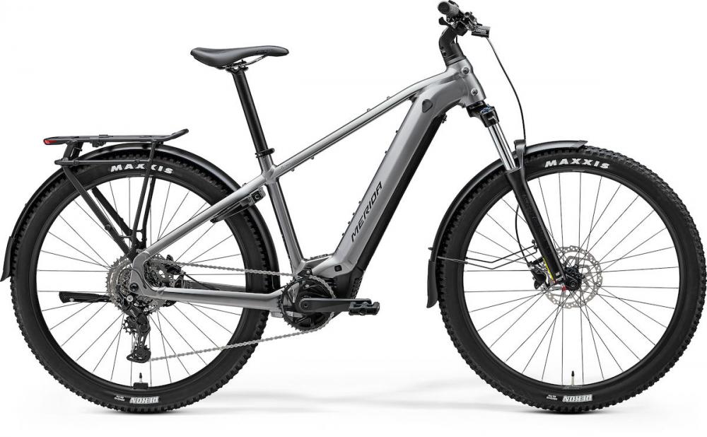 MERIDA eFLOAT CC 400 EQ E-SUV Bike - Größe XL - 600 Wattstunden - Bosch Performance Line CX - Aluminiumrahmen - gunmetal grey black
