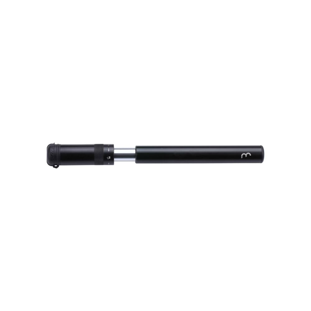 BBB Cycling BBB Minipumpe EasyRoad 185mm schwarz - kompakte 185 mm Rennradpumpe für unterwegs