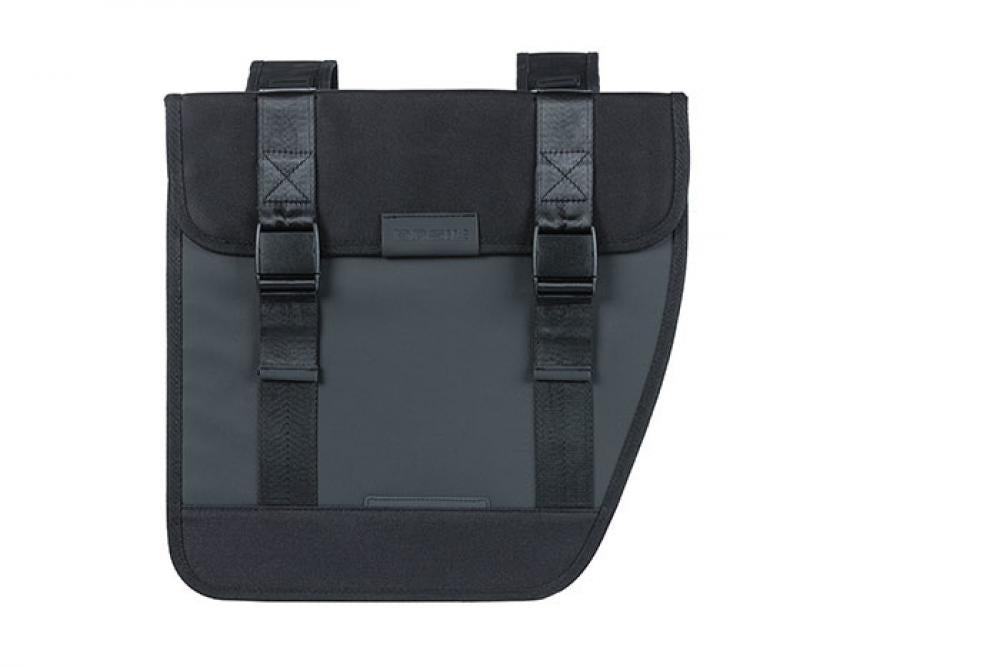 Basil Doppeltasche Tour Waterproof XL schwarz, wasserdichte Fahrradtasche für Gepäckträger