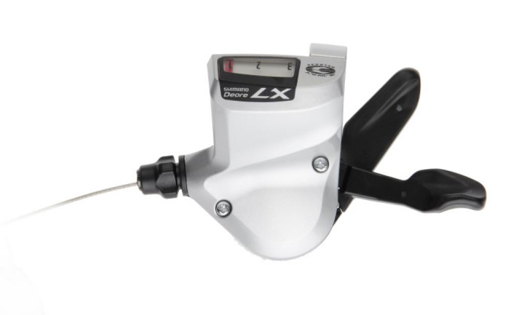 Shimano Deore LX SL-T660 Schalthebel links 3-fach Silber - präzise Gangwechsel